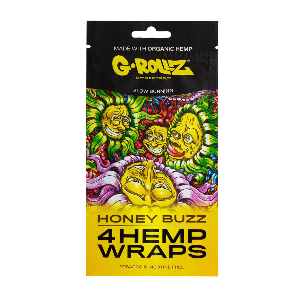 Envoltorios de cáñamo 'Honey Buzz' de 4 x 15