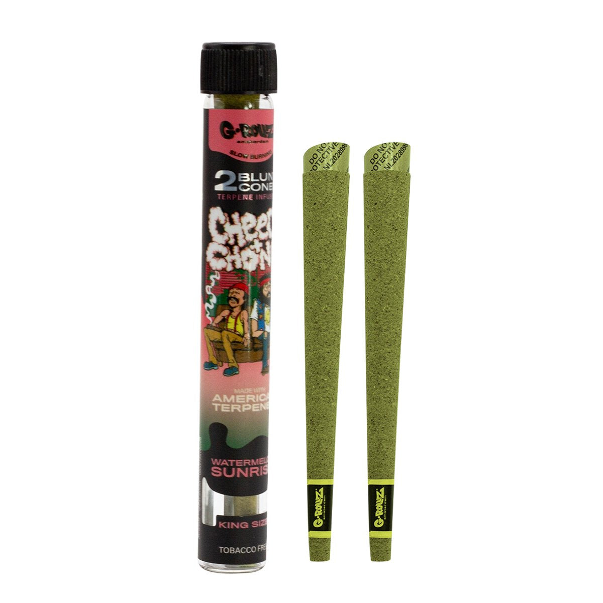 Cheech & Chong™ - 2x12 'Watermelon Sunrise' Terpene Infused Pre-rolled Wraps