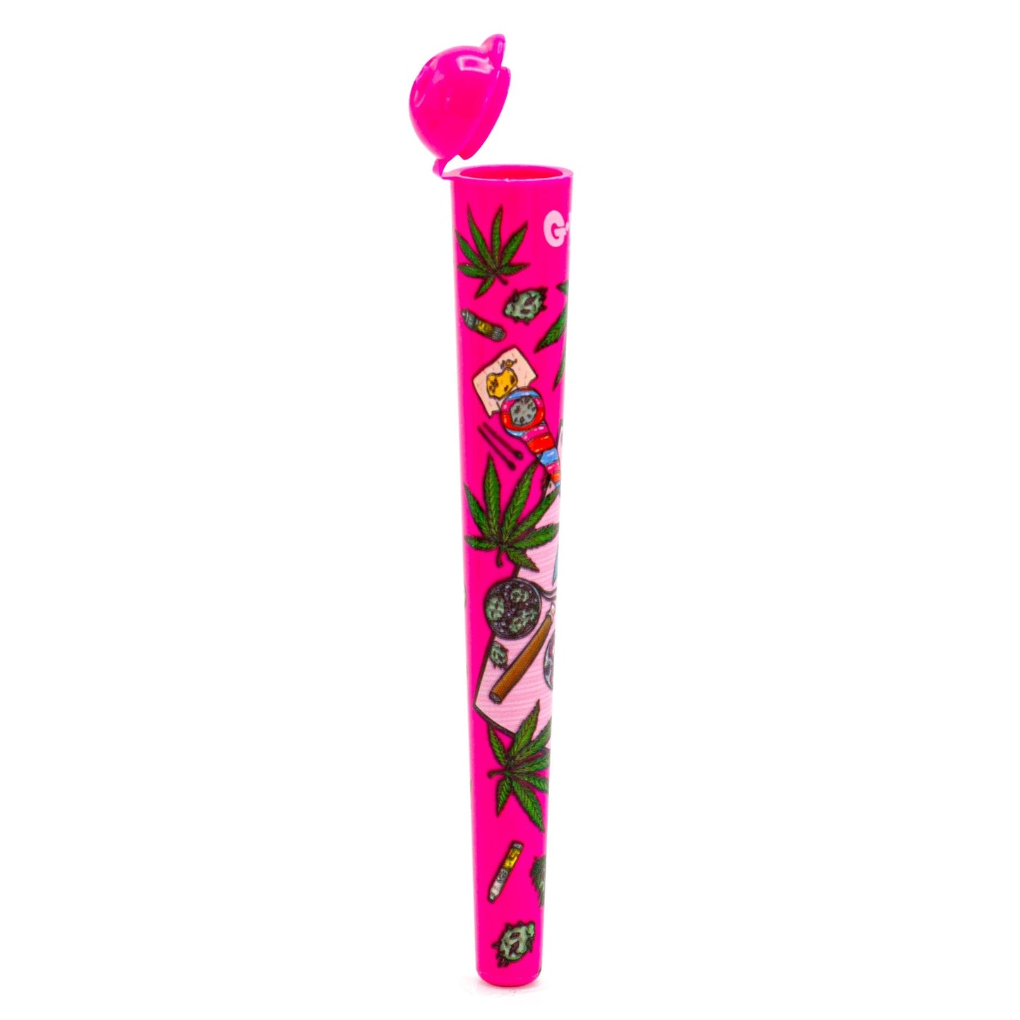 G-Tube | Amsterdam Picnic Candy Pink Cone Holders 36pcs in Display