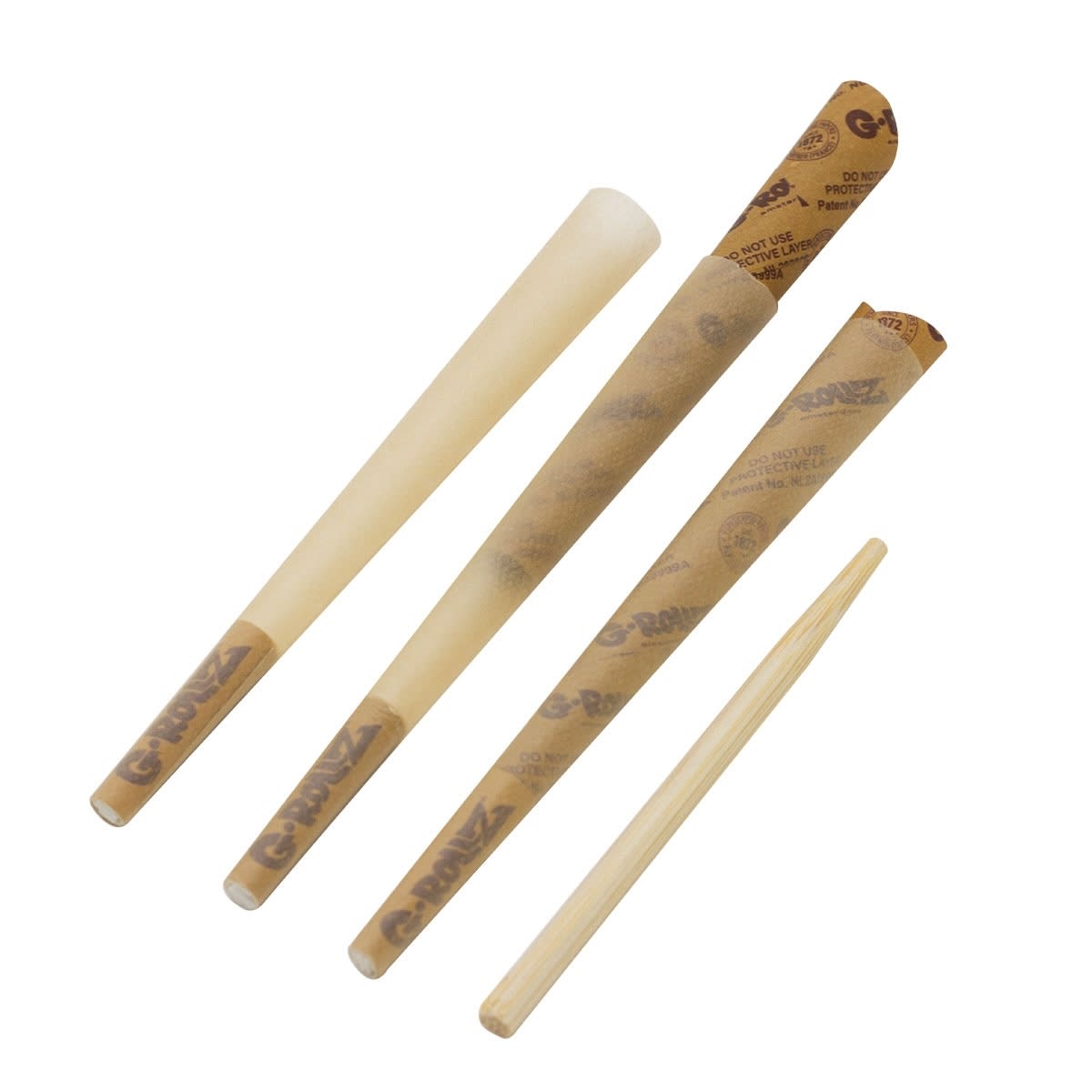 Banksy's Graffiti 'Rude Copper' 3x King Size Cones - Unbleached (24 Packs)