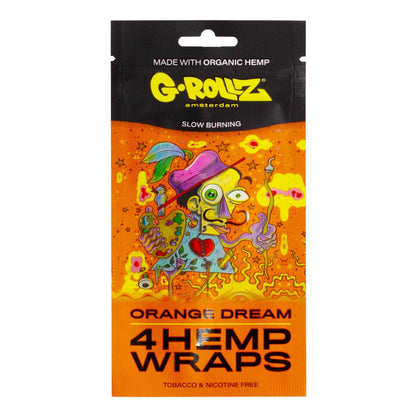 4x15 'Orange Dream' Hemp Wraps