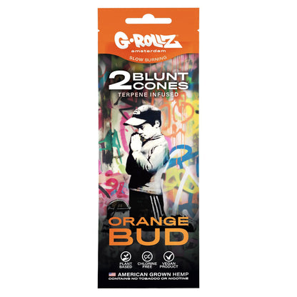 Banksy's Graffiti - 2x12 'Orange Bud' Terpene Infused Pre-rolled Wraps