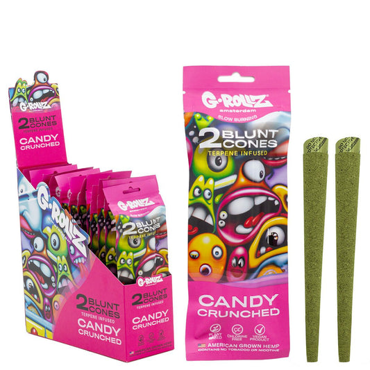 2x12 'Candy Crunched' Terpene-infused Pre-rolled Wraps