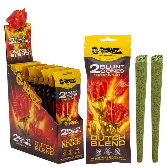 2x12 'Dutch Blend' Terpene-infused Pre-rolled Wraps