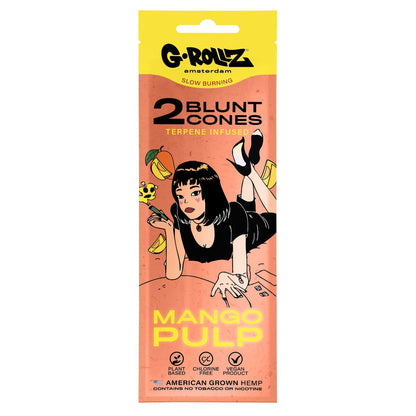 2x12 'Mango Pulp' Terpene-infused Pre-rolled Wraps