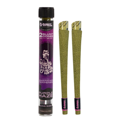 2x12 'Purple Haze' Terpene Infused Pre-rolled Wraps