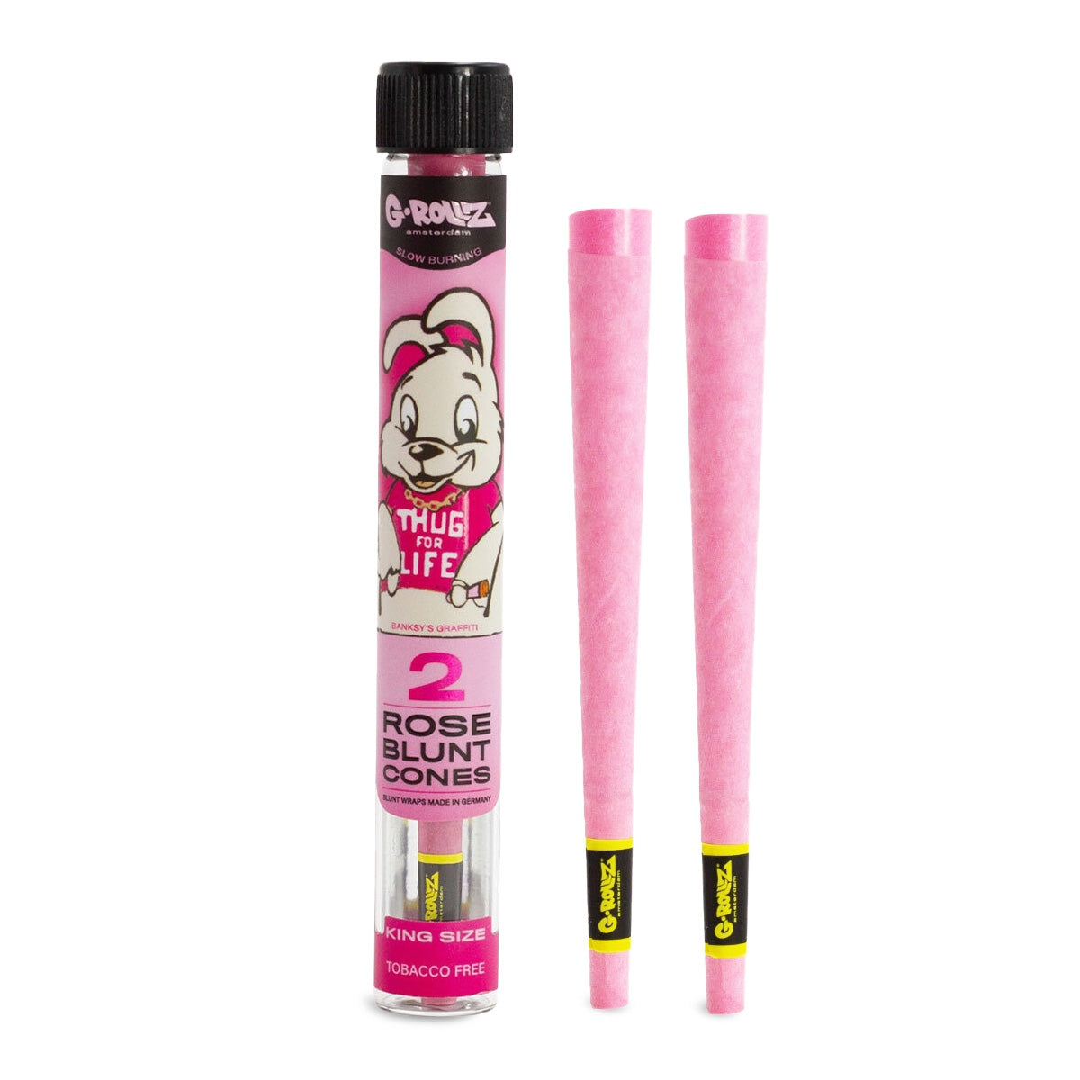 Banksy's Graffiti - 2x12 Pre-rolled Rose Wraps