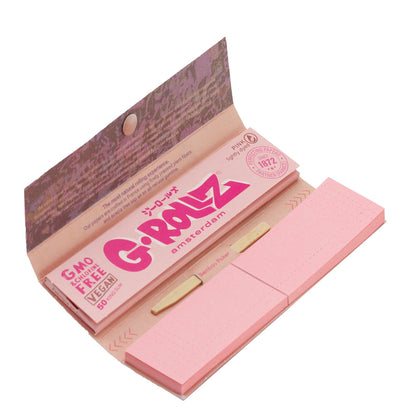 Banksy's Graffiti 'Thug For Life' Pink - 50 KS Slim Papers + Tips