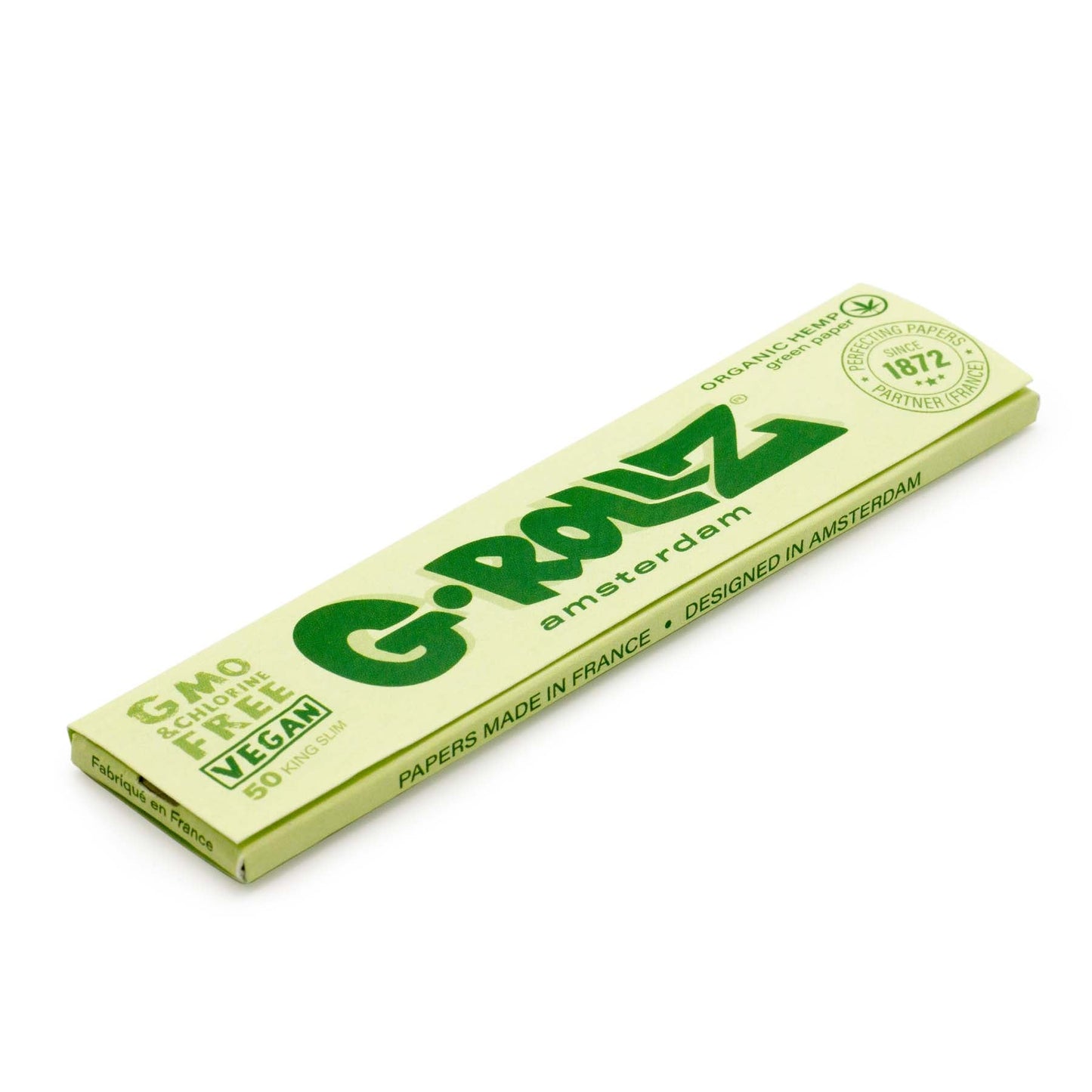 Organic Green Hemp - 50 KS Slim Papers