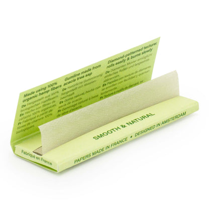 Organic Green Hemp - 50 '1¼' Papers