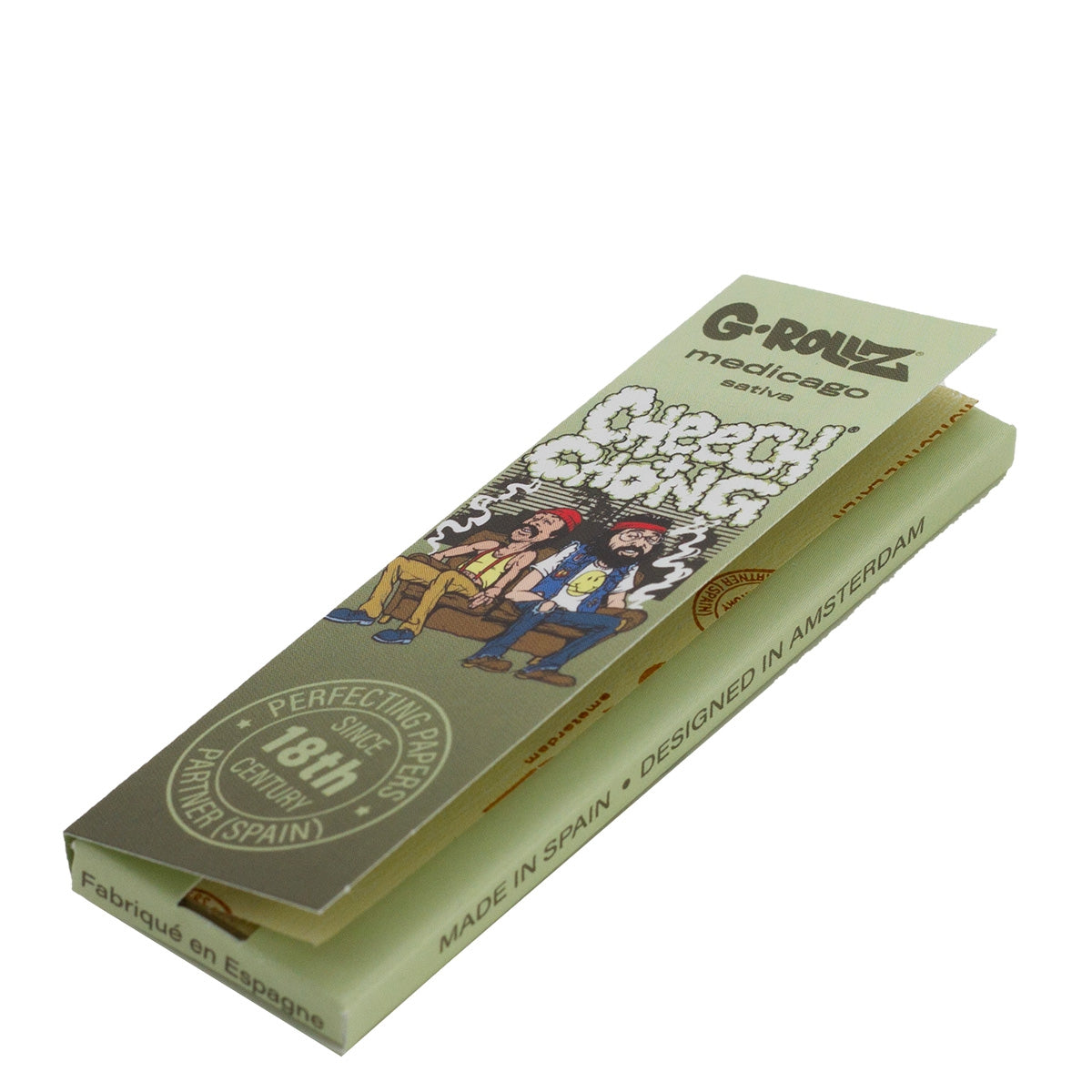 Cheech & Chong™ 'Couch' - Medicago Sativa Extra Thin -50 '1¼' Papers