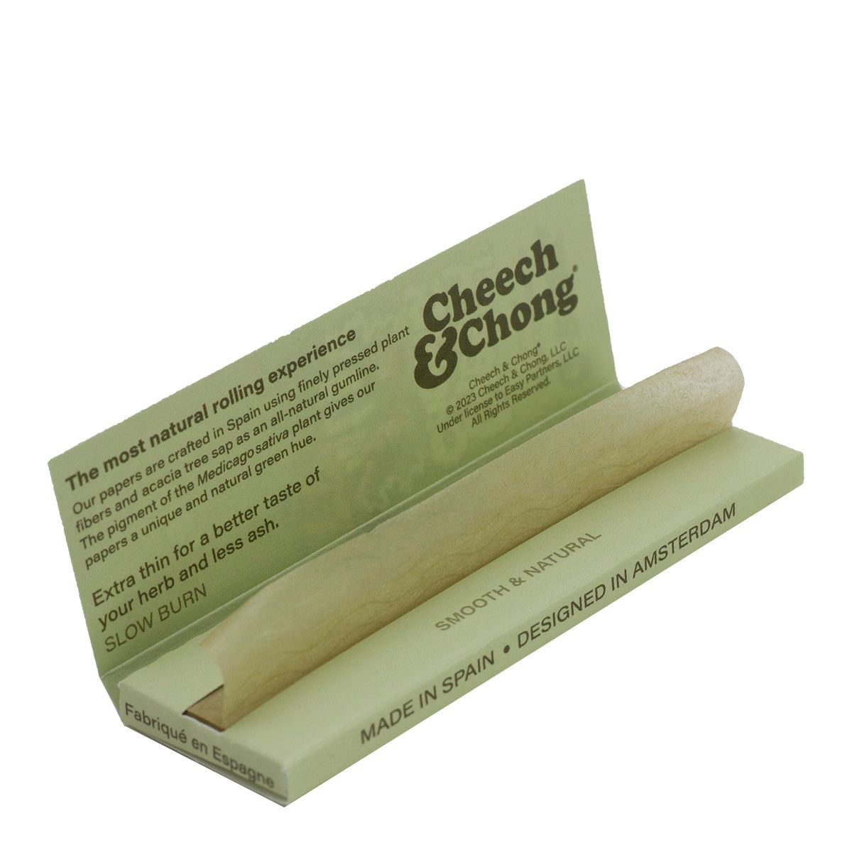 Papeles de fumar Cheech & Chong™ 'Couch' - Medicago Sativa Extra Thin - 50 '1¼'