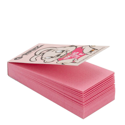 Graffiti de Banksy 'Thug for Life', filtro rosa, 2,5 x 6 cm, libro de 50 filtros