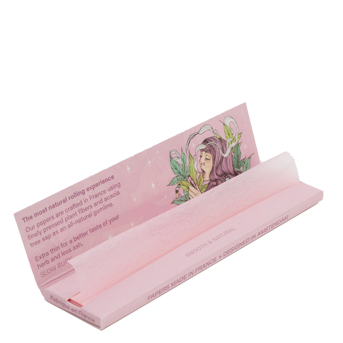 Colossal Dream' - Lightly Dyed Pink - 50 KS Slim Papers