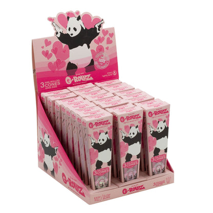 Banksy Graffiti 'Panda Gunnin'' Pink - 3 KS Cones