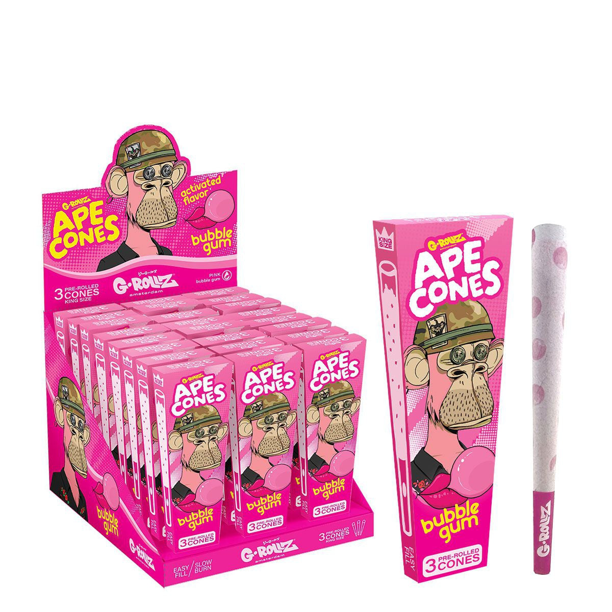 Ape - "Bubblegum" Pop Cones