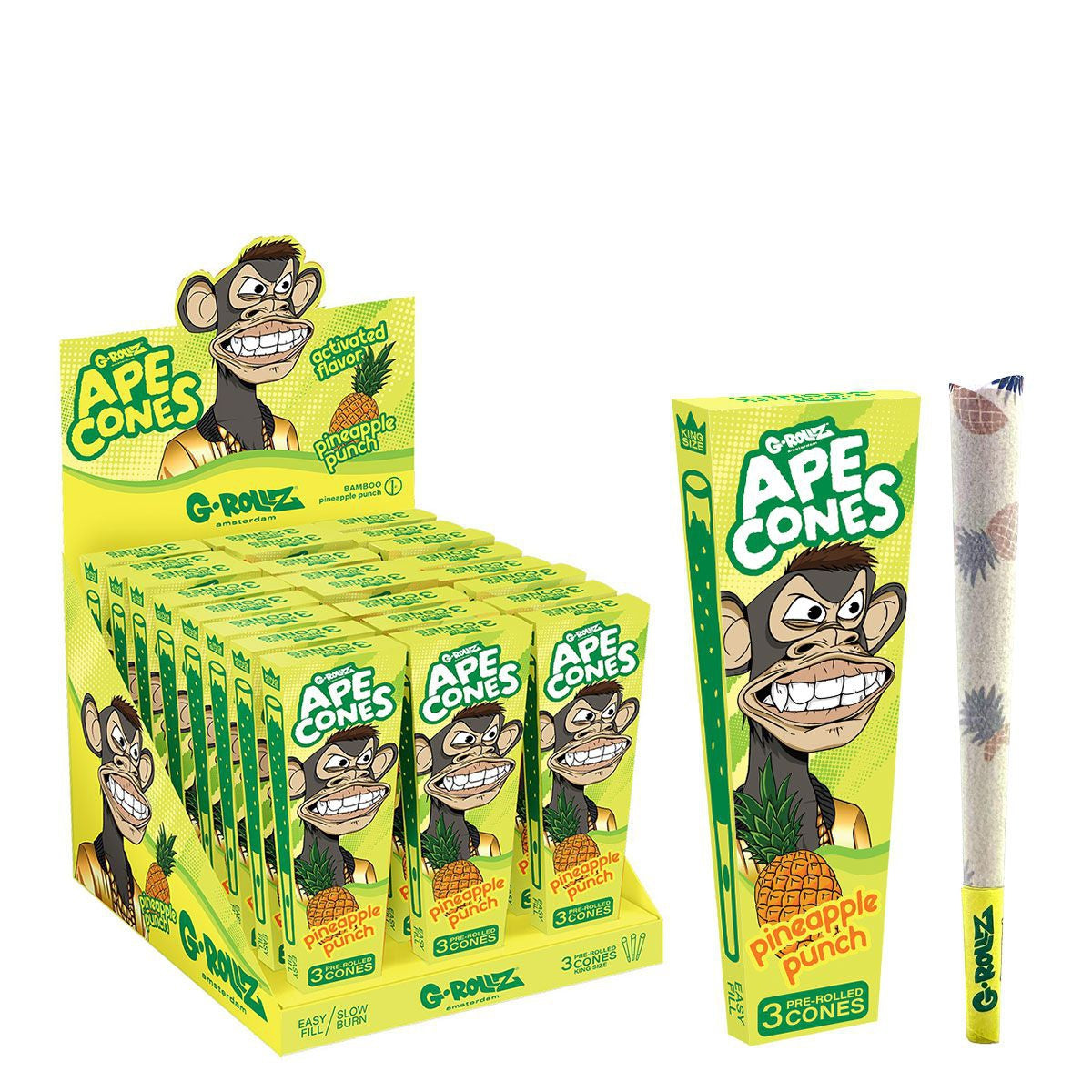 Ape - "Pineapple Punch" Pop Cones