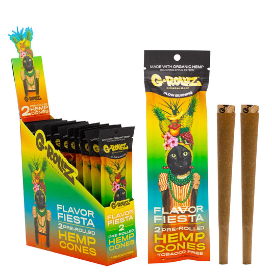 2x12 'Flavor Fiesta' Pre-Rolled Hemp Wraps