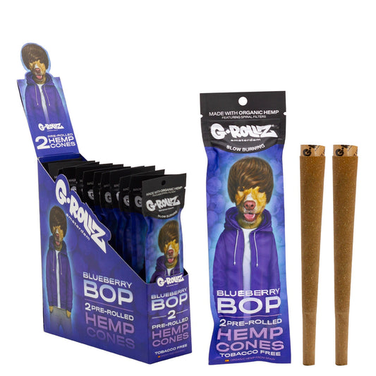 2x12 'Blueberry Bop' Pre-Rolled Hemp Wraps