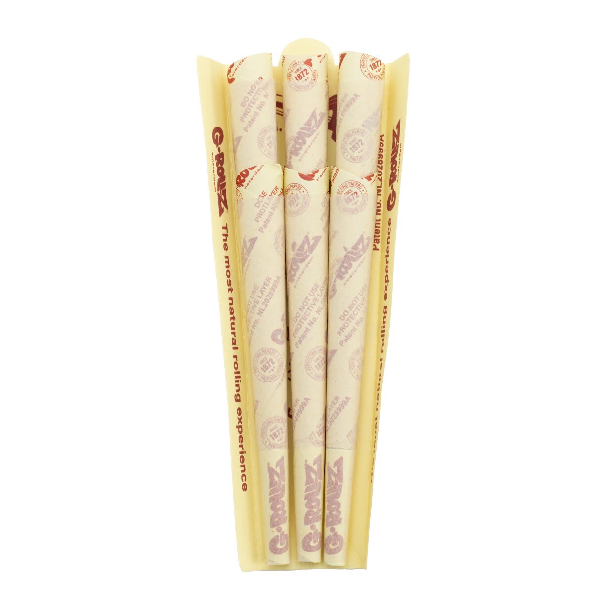 Banksy's Graffiti 'Flower Thrower' 6x Quarter Size Cones - Organic Hemp (24 Packs)