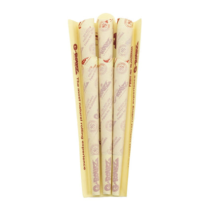 Banksy's Graffiti 'Flower Thrower' 6x Quarter Size Cones - Organic Hemp (24 Packs)