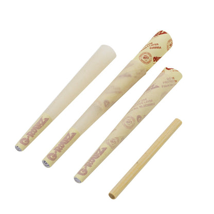Banksy's Graffiti 'Flower Thrower' 6x Quarter Size Cones - Organic Hemp (24 Packs)