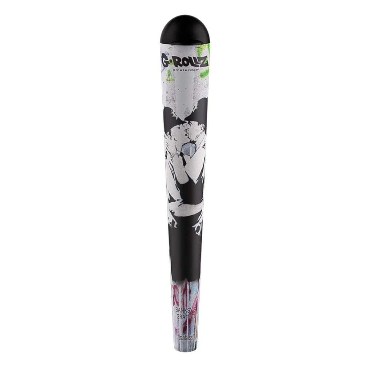 Banksy's Graffiti 'Kissing Coppers' Cone Holders (36 Tubes)