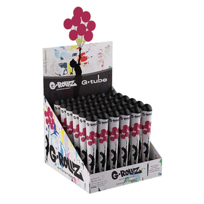 Banksy's Graffiti 'Girl Floating' Cone Holders (36 Tubes)