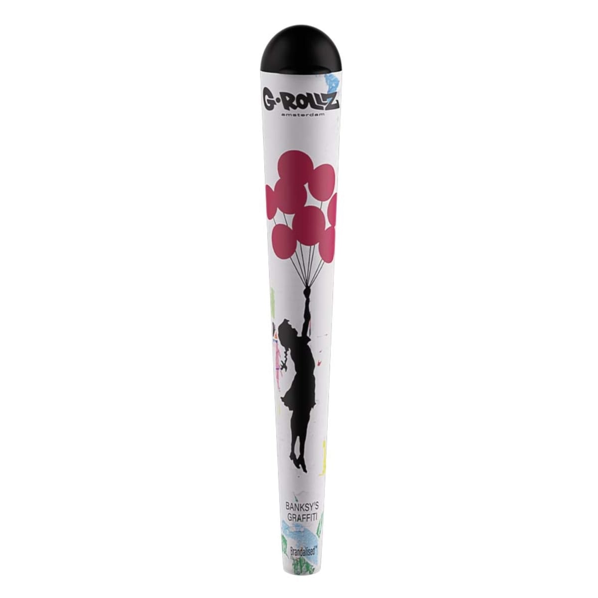 Banksy's Graffiti 'Girl Floating' Cone Holders (36 Tubes)