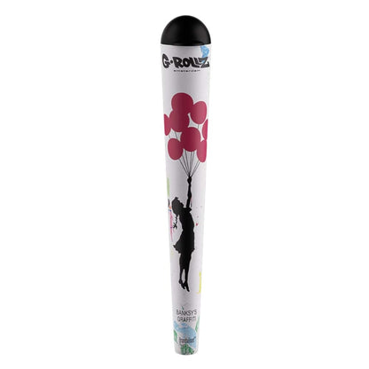 Banksy's Graffiti 'Girl Floating' Cone Holders (36 Tubes)
