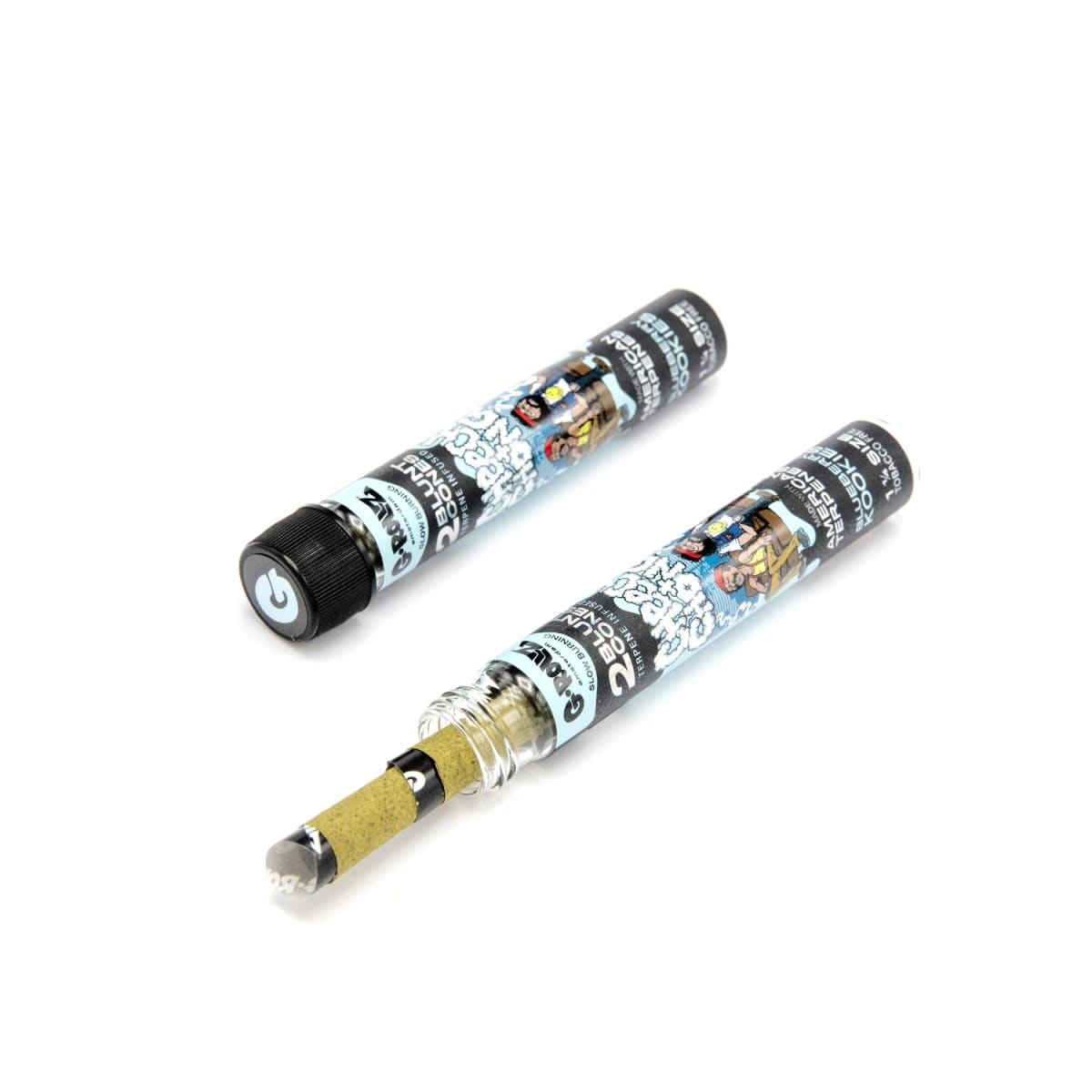 Cheech & Chong™ 1¼ Size 2x Terpene Infused Cones 'Blueberry Kookies' (12 Pack Display)