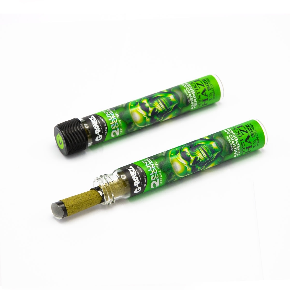 Mystikal Haze' 1¼ Size Terpene Infused Cones (12 Pack Display, 24 Cones)