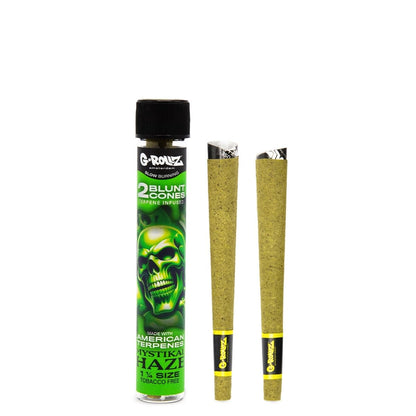Mystikal Haze' 1¼ Size Terpene Infused Cones (12 Pack Display, 24 Cones)