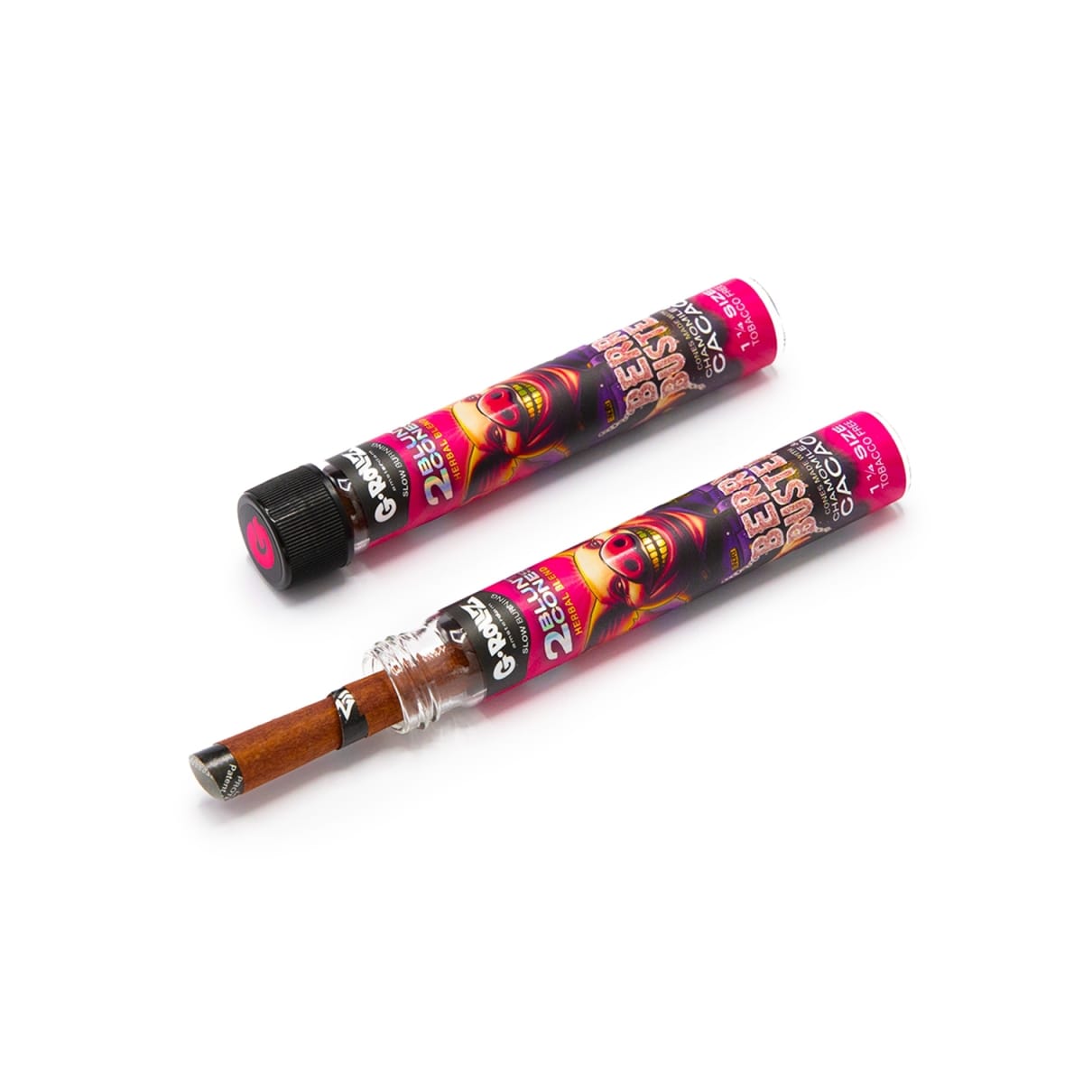 Berry Busted' 1¼ Size Terpene Infused Cones (12 Pack Display, 24 Cones)