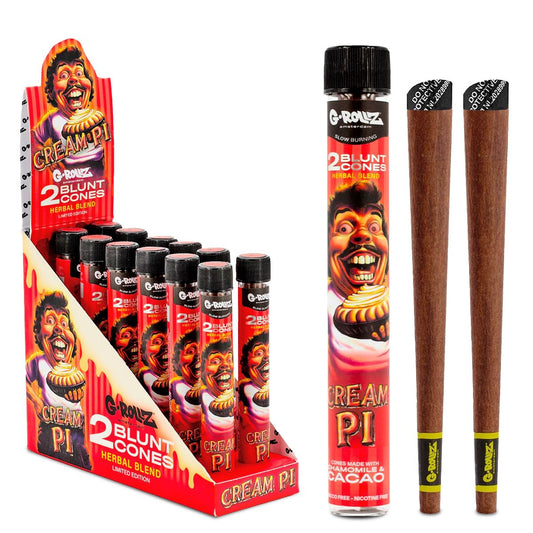Cream Pi' 2x Terpene-infused Cones (12 Tubes)