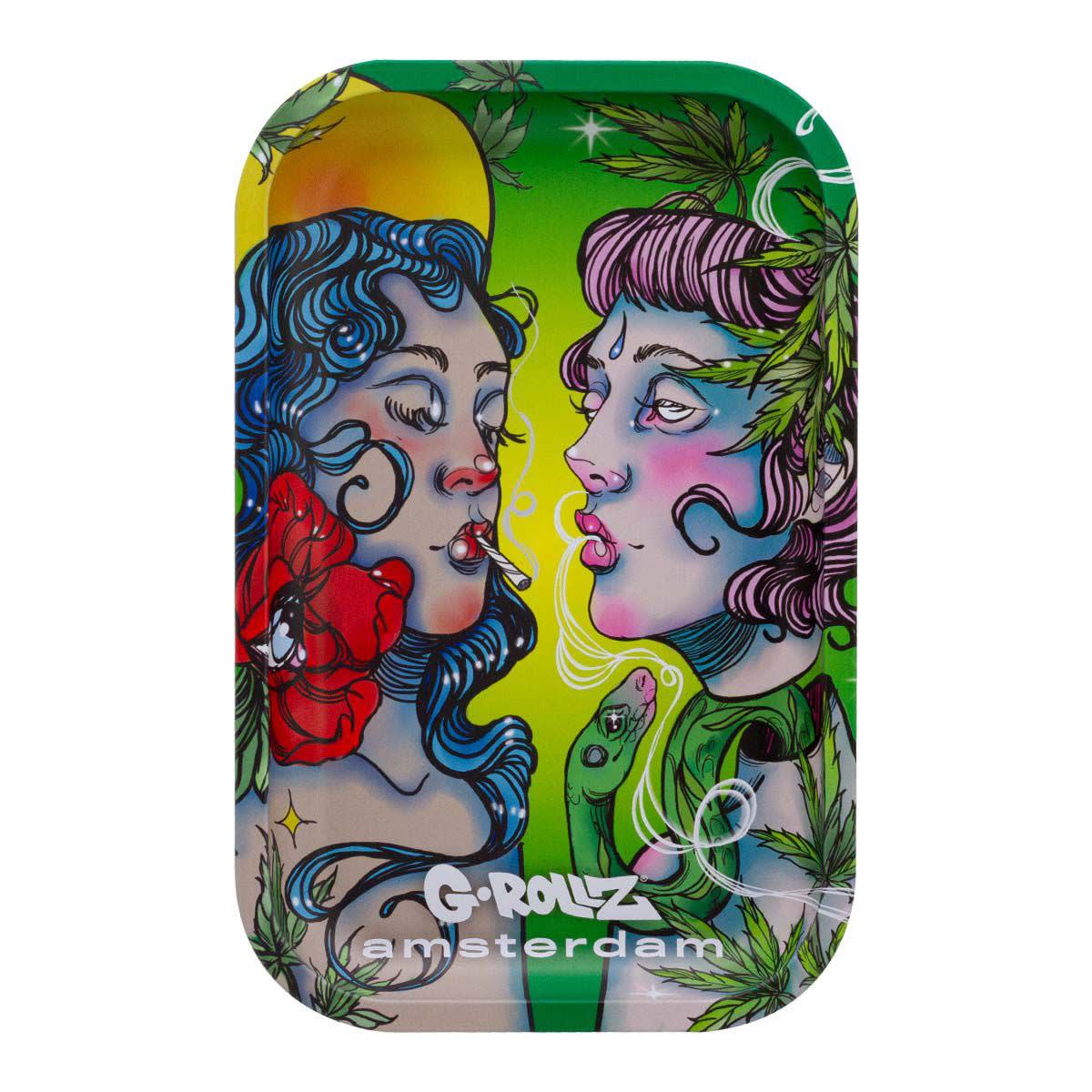 Smokey Sisters' Medium Tray - 17.5 x 27.5 cm