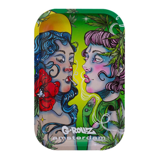 Smokey Sisters' Medium Tray - 17.5 x 27.5 cm