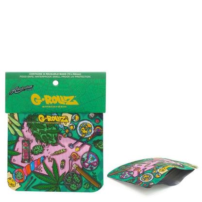 Amsterdam Picnic' Smell-proof Bags - 70 x 60 mm (10 Bags)