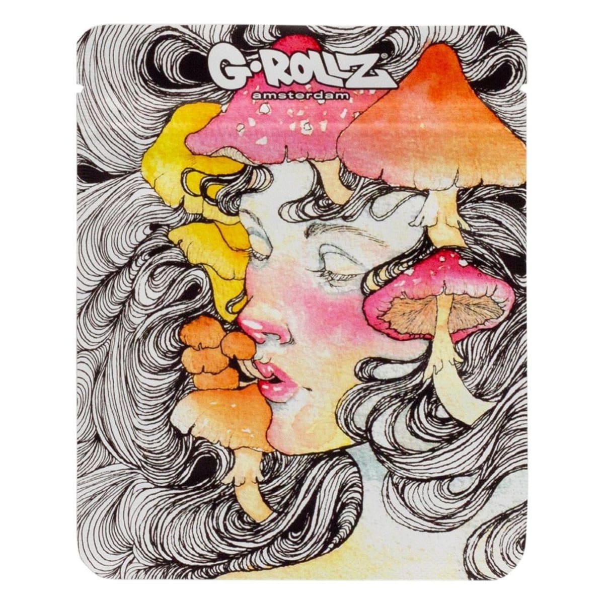 Mushroom Whisper' Smell-proof Bags - 100 x 125 mm (50 Bags)