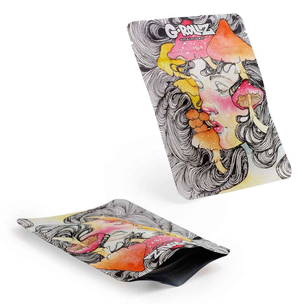 Mushroom Whisper' Smell-proof Bags - 100 x 125 mm (50 Bags)