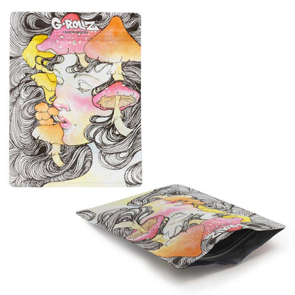 Mushroom Whisper' Smell-proof Bags - 150 x 200 mm (25 Bags)