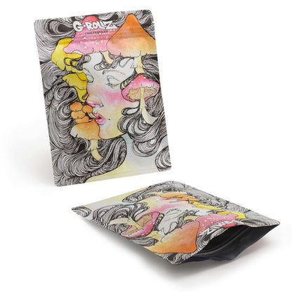 Mushroom Whisper' Smell-proof Bags - 150 x 200 mm (25 Bags)