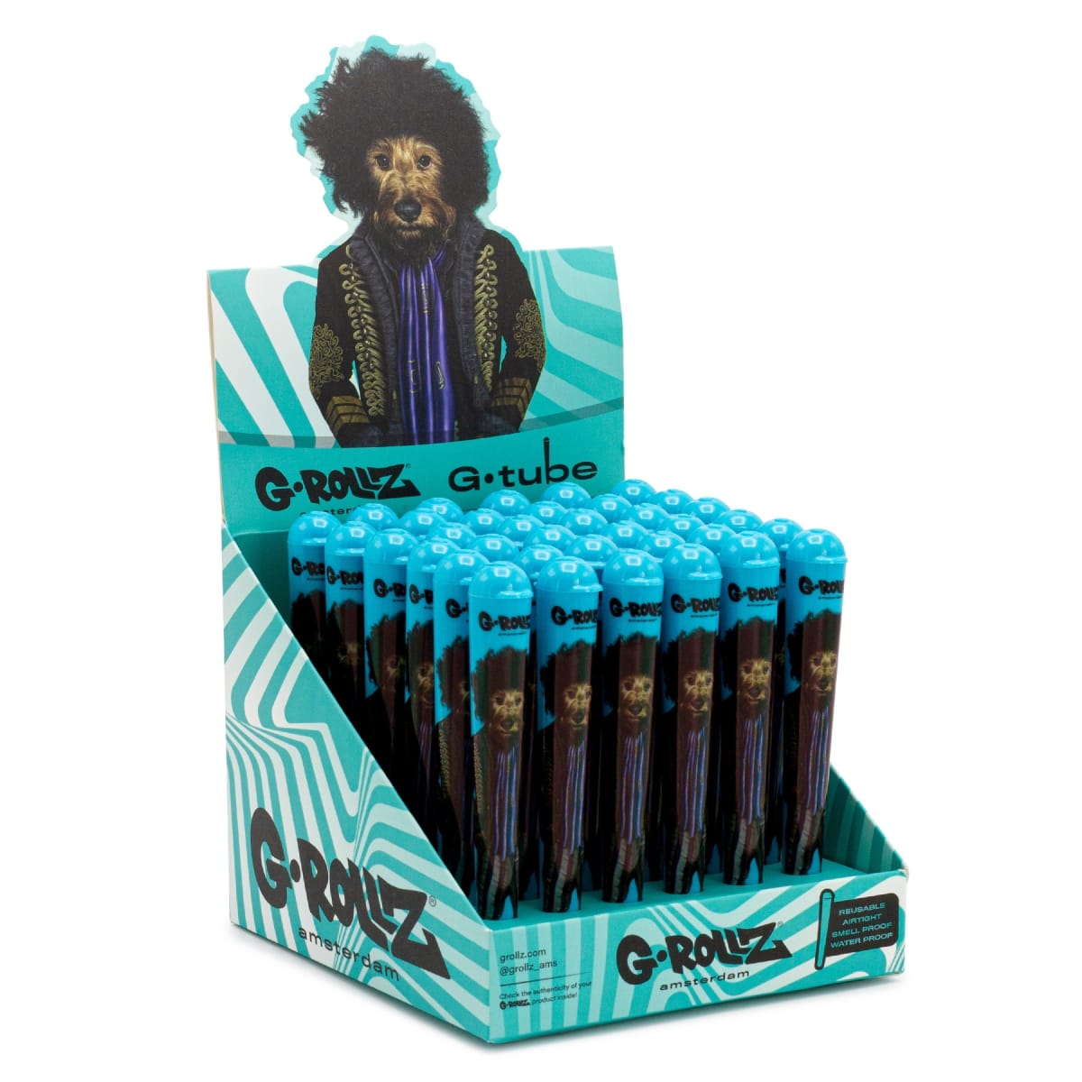 Pets Rock 'Psychedelic' Cone Holders (36 Tubes)
