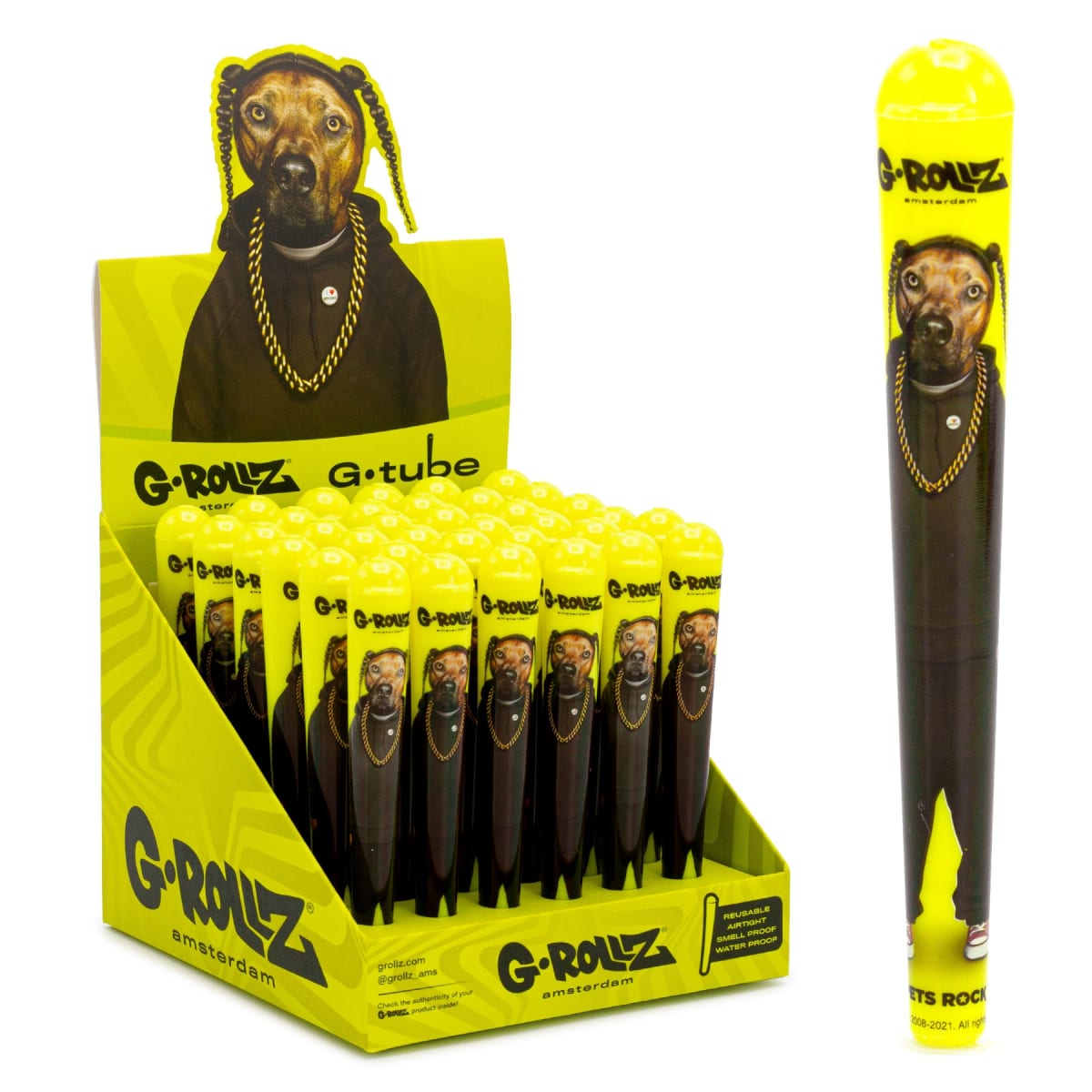 Pets Rock 'Rap' Cone Holders (36 Tubes)