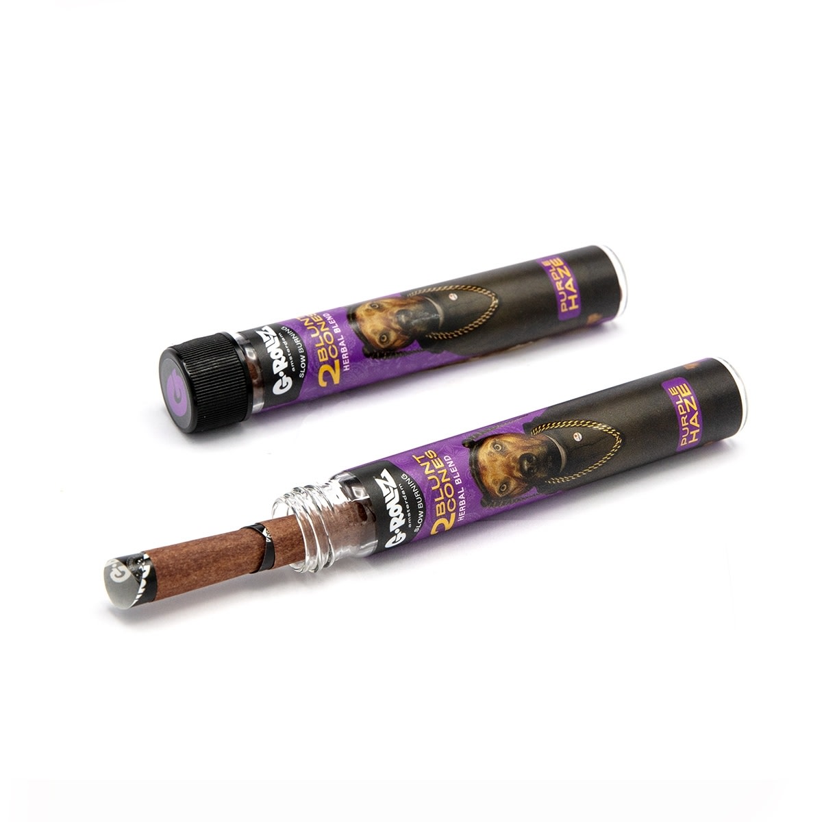 The Dog' 1¼ Size Terpene Infused Cones 'Purple Haze' (12 Pack Display, 24 Cones)